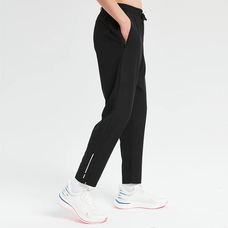 GYM Pants Custom Logo Polyester Men Outdoor Casual Workout Training Wear GYM Clothing Fitness Pants