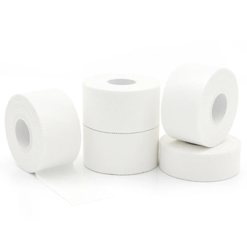 Easy Tear Hypoallergenic Cotton Athletic White Finger Sports Tape for Trainer
