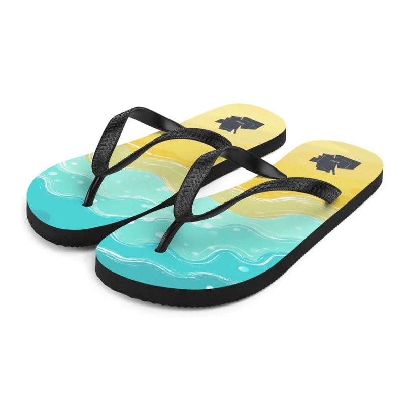 Qualisub Factory Price Slippers Sublimation Flip-flops PVC Flip Flop Blanks for Custom Printing