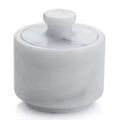 Nordic Kitchen Storage Marble Stone Tea Sugar Salt Coffee Holder Canister Sets Seasoning Container Jar Food Storage Spice Bottle