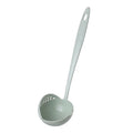 2 in 1 Long Handle Soup Spoon Home Strainer Cooking Colander Kitchen Scoop Plastic Ladle Tableware Kitchen Gadgets Free Shipping