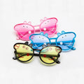 2025 Hot Vintage Plastic Pig Shades Kids Oem Party Girls Sun Glasses Funny Sunglasses Children