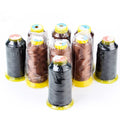 Leeons Wholesale Price Bonded Nylon Thread Pro Sewing Weaving Hair Thread for Hair Extension Wig Making