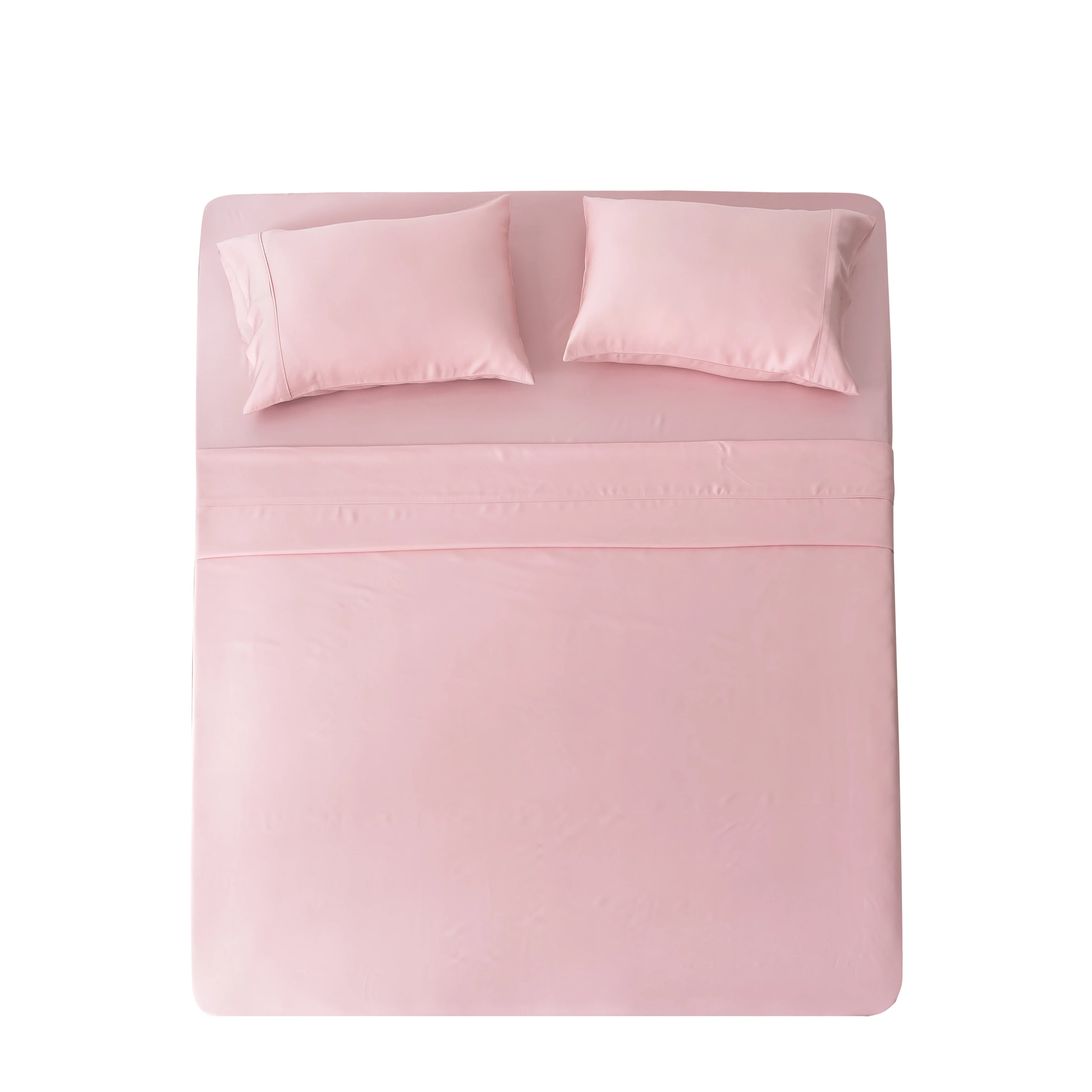 Wholesale Cozy Bed Sheets Set Bamboo Pillow case 300TC Luxury Soft Organic Organic Bamboo Sheets Cooling Bamboo Bedsheets