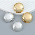 2023 Alloy Gold Color Geometric Stud Earrings Metal Flower Drop Earring for Women Statement Jewelry Wholesale