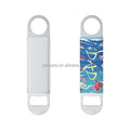 Custom Photo Sublimation Blank Bottle Opener Double Side Printable PU Sublimation Bottle Opener