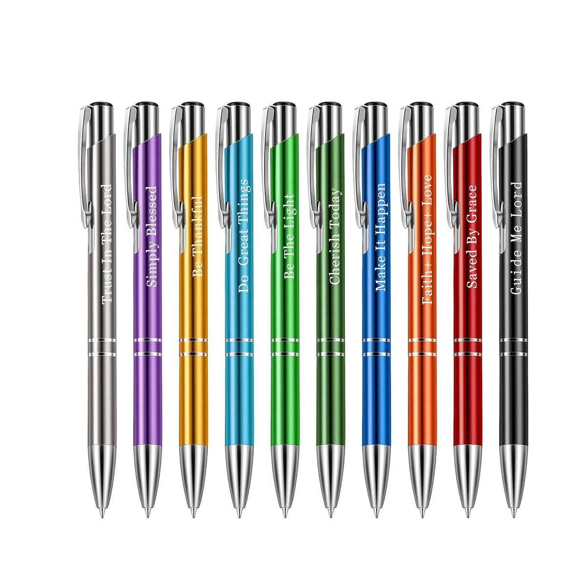 Promotion New Custom Laser Engraved Print Branded Logo Sports Ballpoint Pens Cheap Metal 1.0mm Writing Personalized Pen Gift