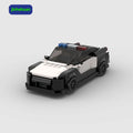 China Toy Building Blocks White and Black Police Toy Building Block for Girls Toys Building Block Sets Car