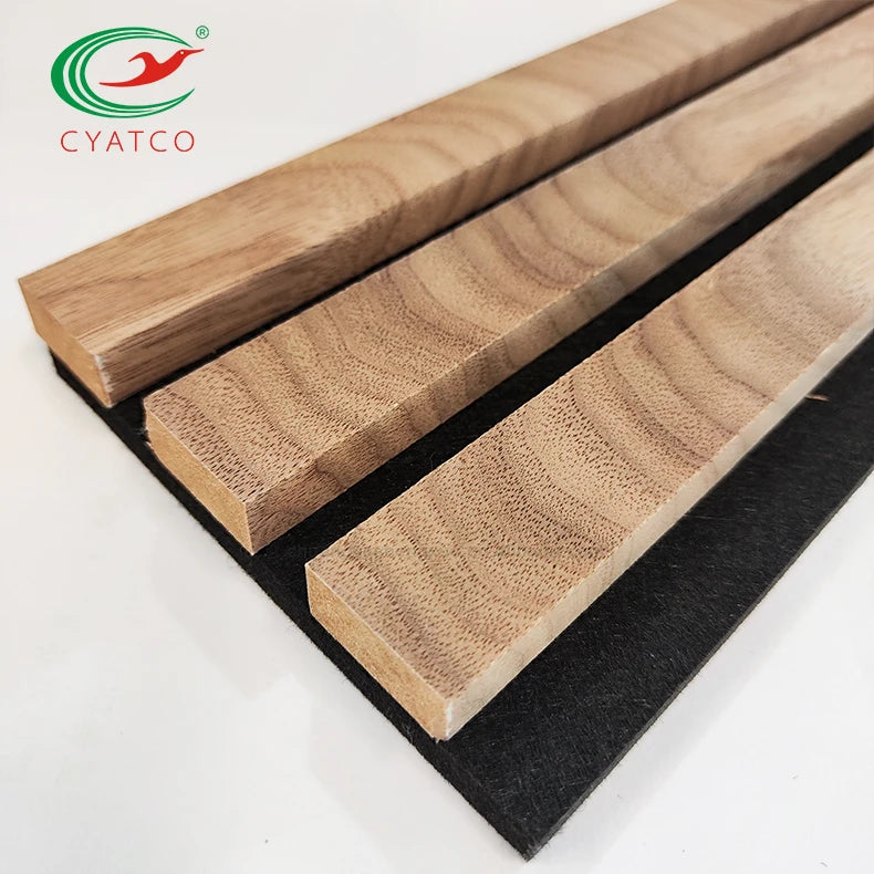 OEM Design Custom Size Bulk Wood Wall Boards with Luxury Wood Veneer Wrap