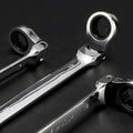 13mm Flex Head Ratchet Wrench 12PT 72 Tooth Metric Combination Cr-V Steel OEM Industrial Grade 120Nm Max Torque Corner Design