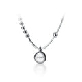 Snake Chain Round Lucky Women Pendant Necklaces Women Jewelry Wholesale
