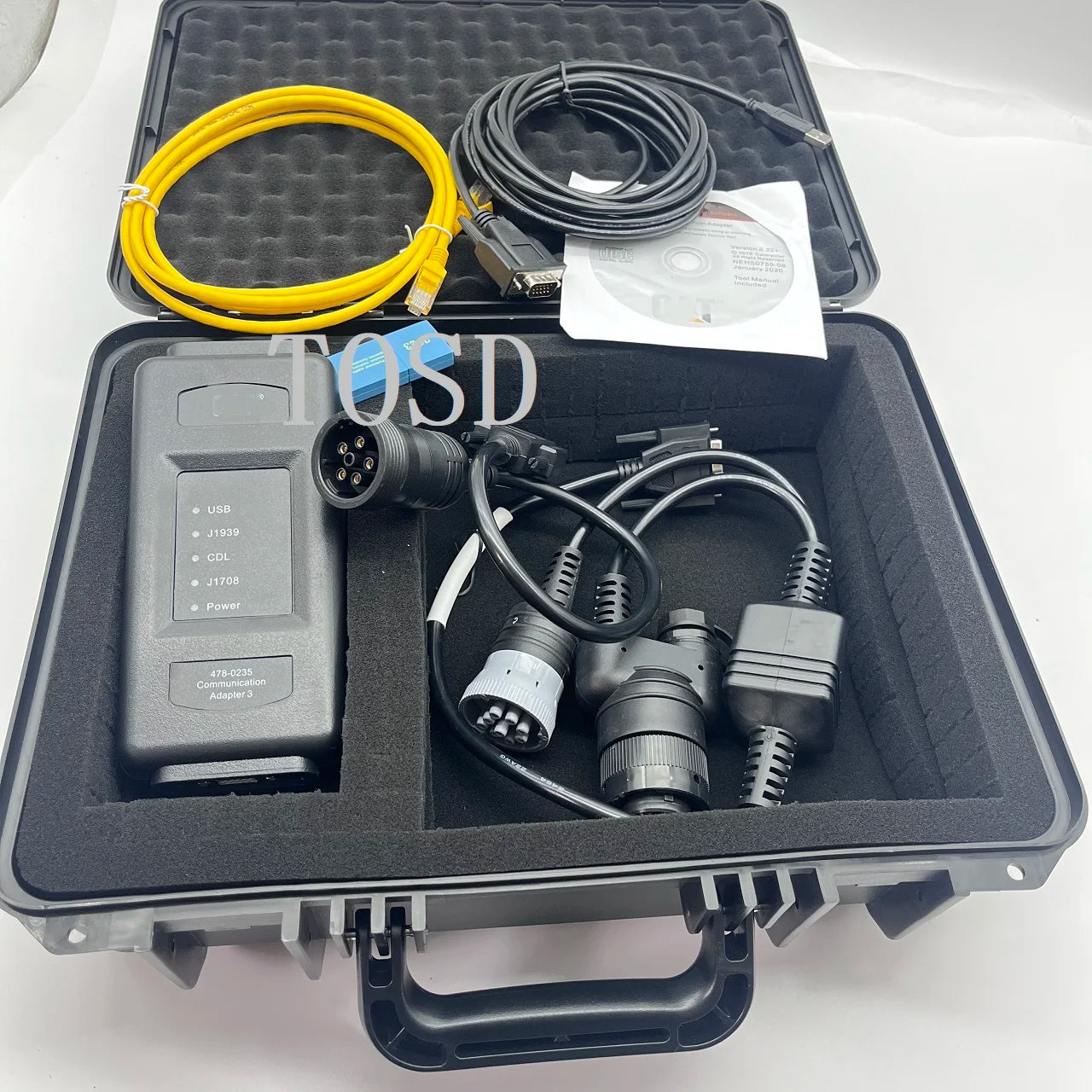 Excavator Parts ET3  ET4 Detector Communication Adapter Group Diesel Engine Car Diagnostic Tool 317-7485 478-0235 538-5051