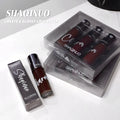 SHAQINUO Private Label Clear and Plain Student Lipstick 6 Colors Charm Water Light Mirror Jelly Lip Glaze MegaBDM