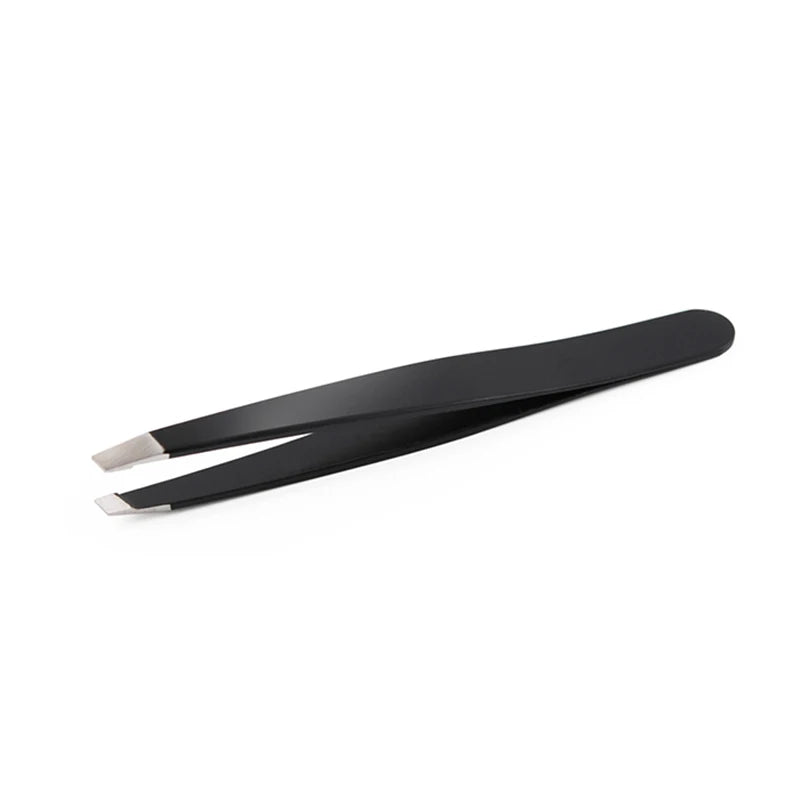 Beauty Stainless Steel Private Label Custom Logo Case Sets Volume Extension Eyelash Lash Eyebrow Tweezers