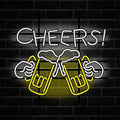 Cosun Light up Led Neon Beer Neon Signs Suppliers Wall Hanging Beer Neon Faux Signs