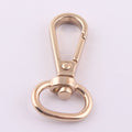 Alloy Metal Bag Strap Webbing Spring Snap Hook DIY Keychain Swivel Hook