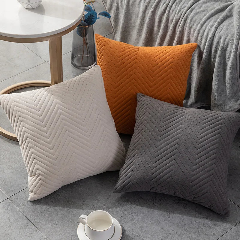 Amity Wholesale Luxury Throw Pillow Cover Quality Square Cushion Case Pattern Hotels Bed Sofa Decor