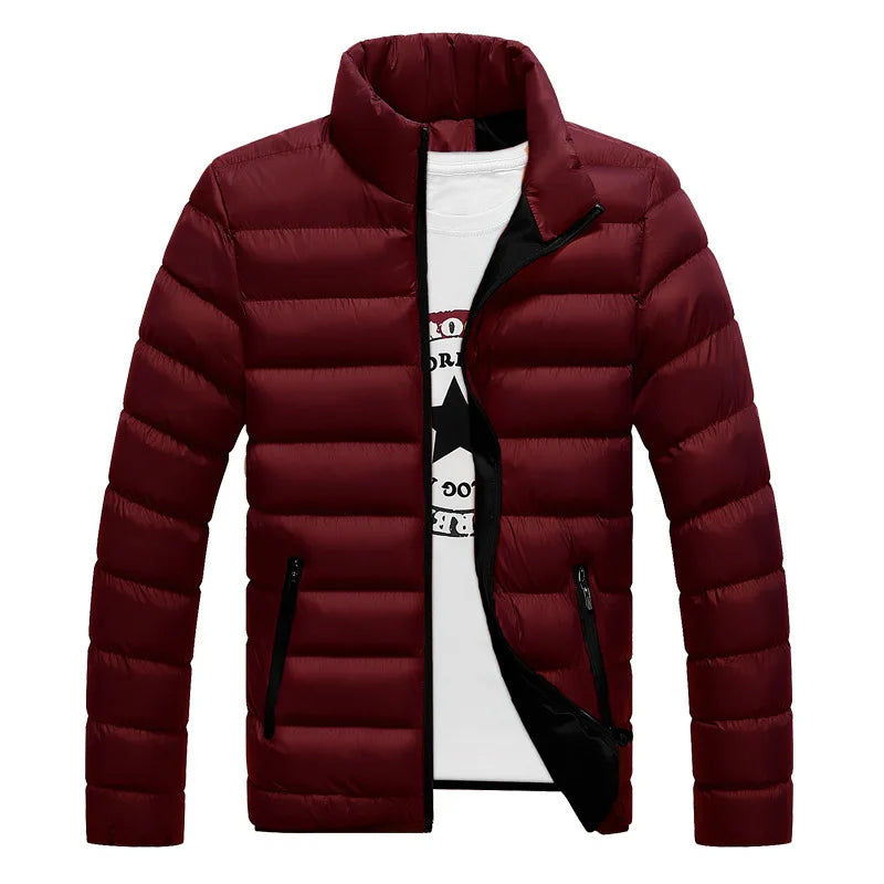 Quality New Men's Down Jacket with Stand Collar Winter Warm and Breathable 1 Buyer Women's Down Jacket