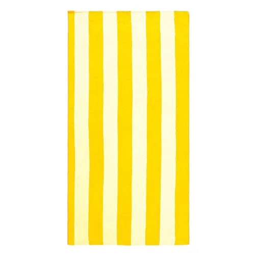 Lightweight Microfiber Suede Striped Beach Towel Quick-Dry High Absorbent Large Turkish Sports Gym Bath Includes Printed Logo