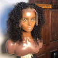 Fashion Design Swish Lace Virgin Brazilian Cuticle Aligned Human Hair Lace Front Wigs With 4*4 Lace Closure