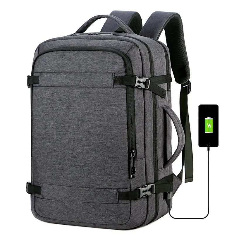 Hot 2020 Factory Wholesale Fashion Unisex Custom USB 17 Inch Laptop Backpack Waterproof Backpack for Men Laptop