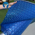 Hot Sale 400 500 600 Micron Fast Set Easy Set Swimming Pool Black Solar Bubble Cover Film for Pool