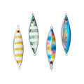 MISTER JIGGING 200g 250g Slow Pitch Laser Reflection Manufacturing Strong Luminous Lead Fishing Lure