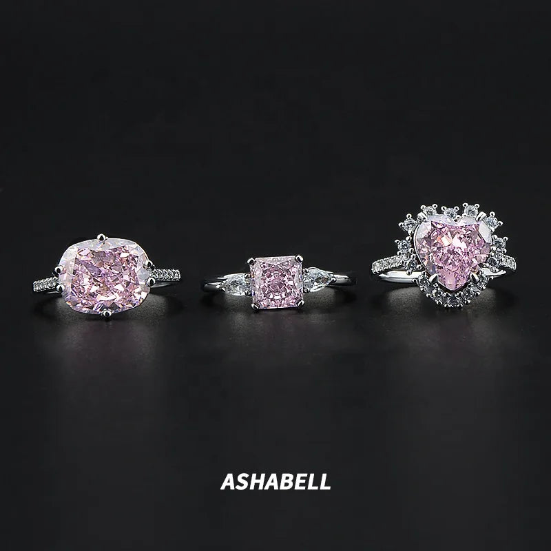 925 Silver Cubic Zirconia Ring Eternity Wedding Bands Engagement Baguette Diamond S925 Sterling Silver Stackable Rings