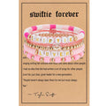 Fashion Colorful Polymer Clay Bead Bracelet Valentine's Day Gift Swiftie Friendship Bracelet for Girls and Womens