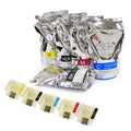 Ocbestjet 1000ml Sublimation Transfer Ink Bag for Epson T7414 T7424 Surecolor F6000 F6070 F6200 F6270 Printers