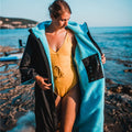Custom Long Sleeve Dry Clothes Changing Waterproof Quick Dry Surf Poncho
