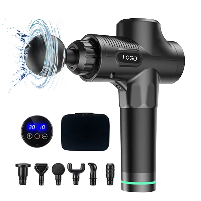 Top 6 Best Mini USB Deep Tissue Back Percussion Machine 12mm Head Massage Gun Fascia Machine Massager for Body Pain Relief