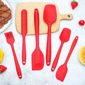 Silicone Spatula Cooking Baking Set Non-Stick and Heat-Resistant Utensils