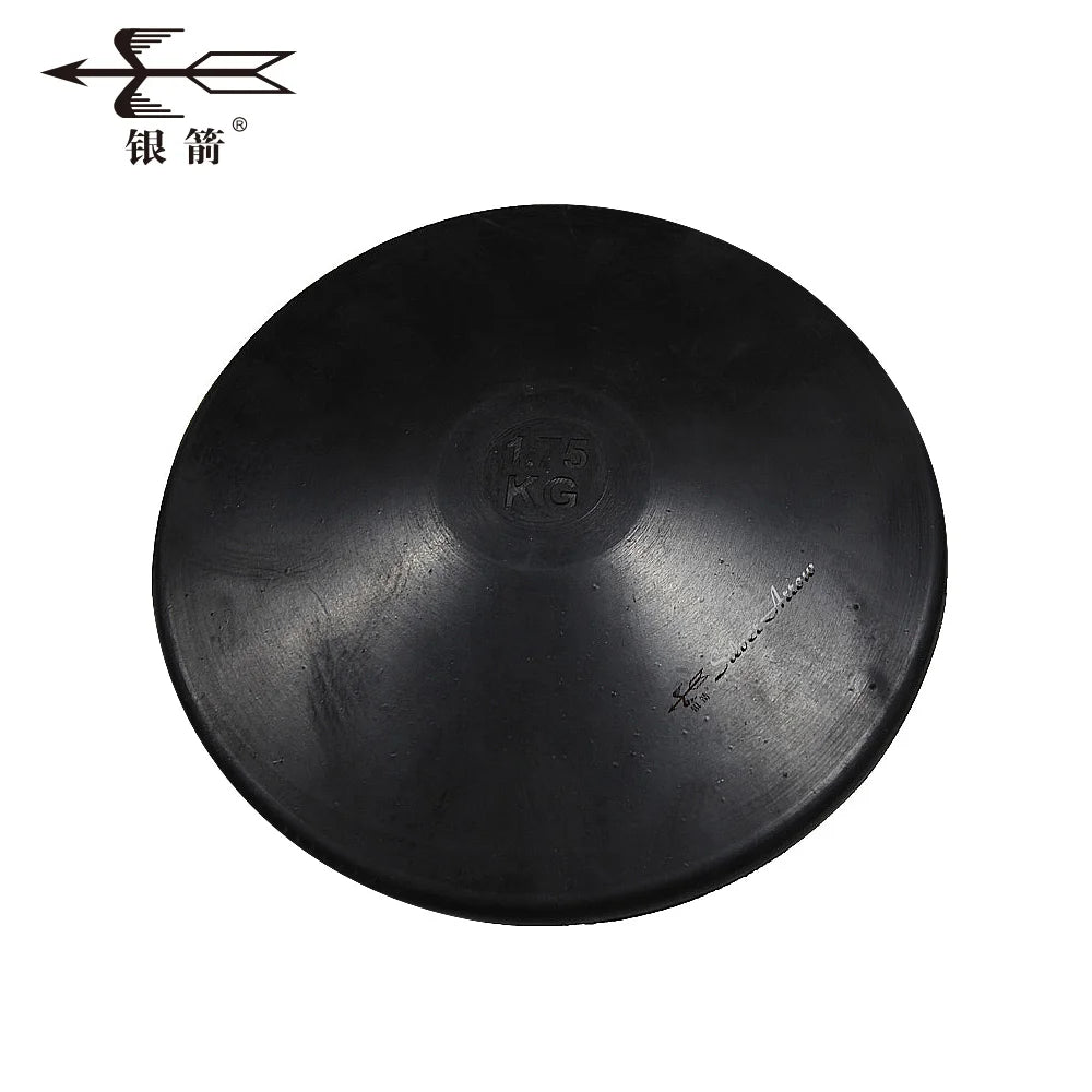 Hot Selling Silver Arrow Low Spin Discus Rubber Training Discus for Discus Throw 1kg 1.5kg 1.75kg 2kg