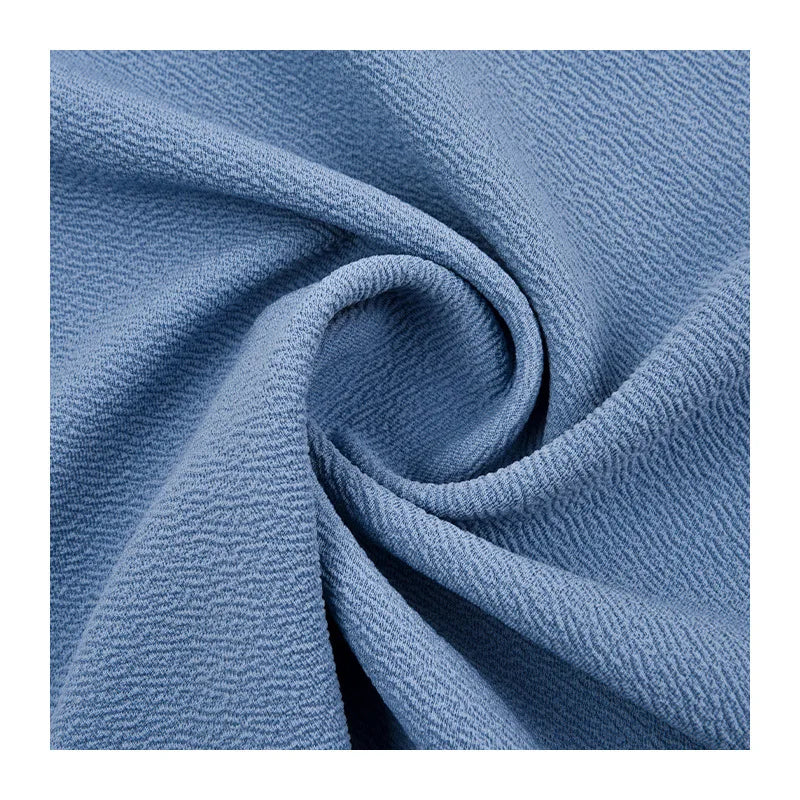 Custom Spot Supply 95% Polyester 5 %Spandex Knitted Fabric Spring and Summer Leisure Wear Halter Top Fashion Fabric