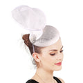 New High End Hemp Yarn Bridal Vintage Derby Church Kentucky Ascot Hats Headband Hair Band Fascinator