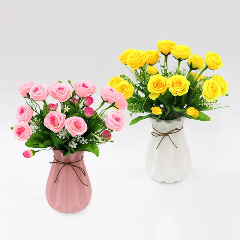 Cost-effective Artificial Flower for Home Decor Artificial Flowers Wholesale Plant Pots Indoor