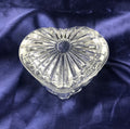 Heart Shape Glass Crystal Jewelry Trinket Boxes MH-QT0464