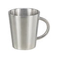 Stainless Steel Double Wall Cups 10oz Coffee Espresso Sippy Water Drinking Cup Travel Coffee Mugs with Handle