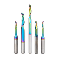 WEIX Wholesale Price OEM Single Flute Solid Carbide Drill Bit End Mill for Aluminium Profile with 8mm Shank CNC Router Bits