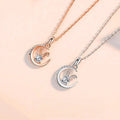 Factory Wholesale 925 Silver Moissanites VVS D Color 1 Carat Rabbit Necklace Moissanite Charm Necklace for Women