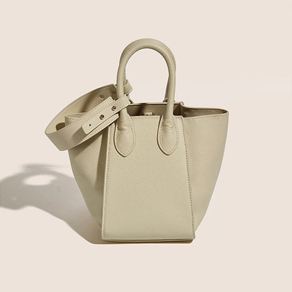 Popular Unique Ladies Large Capacity Fashionable Women Hand Bags Vintage Pure Leather Handbags Eco Luxury Tote Bags Top Quality