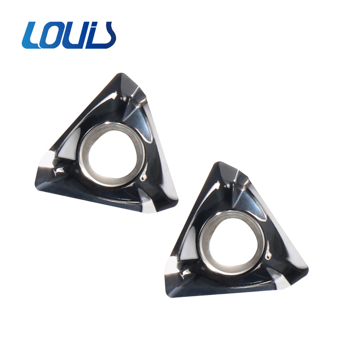 Hard Alloy Special Large Feed NC Milling Blade 3PKT150508R-AL High Gloss Super Hard OEM Louis Triangle Grain Head
