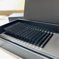 Wholesale Matte Black Korea Classic Individual Custom Lash Tray Eyelash Extensions 0.03 0.05 0.07 Cashmere Volume