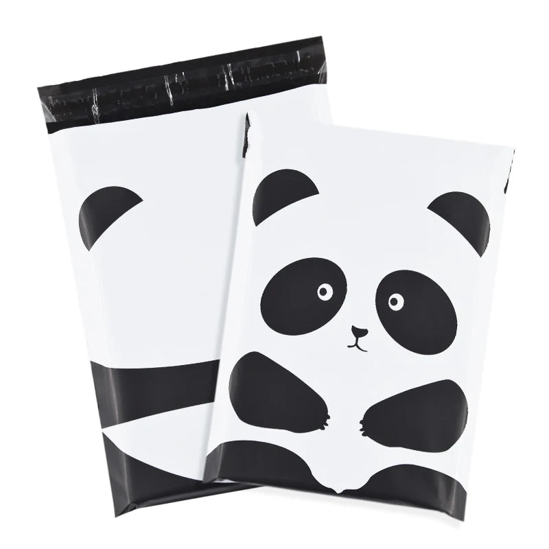 Mail Bio Degradable Personalised 100pcs Heavy Duty Plastic Mailing Bags With Sticky Flap