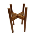 CAOXIAN HUASHEN Adjustable Expandable Bamboo Plant Stand Flower Pot Holder Display Rack for Indoor Powder Coated Restaurants