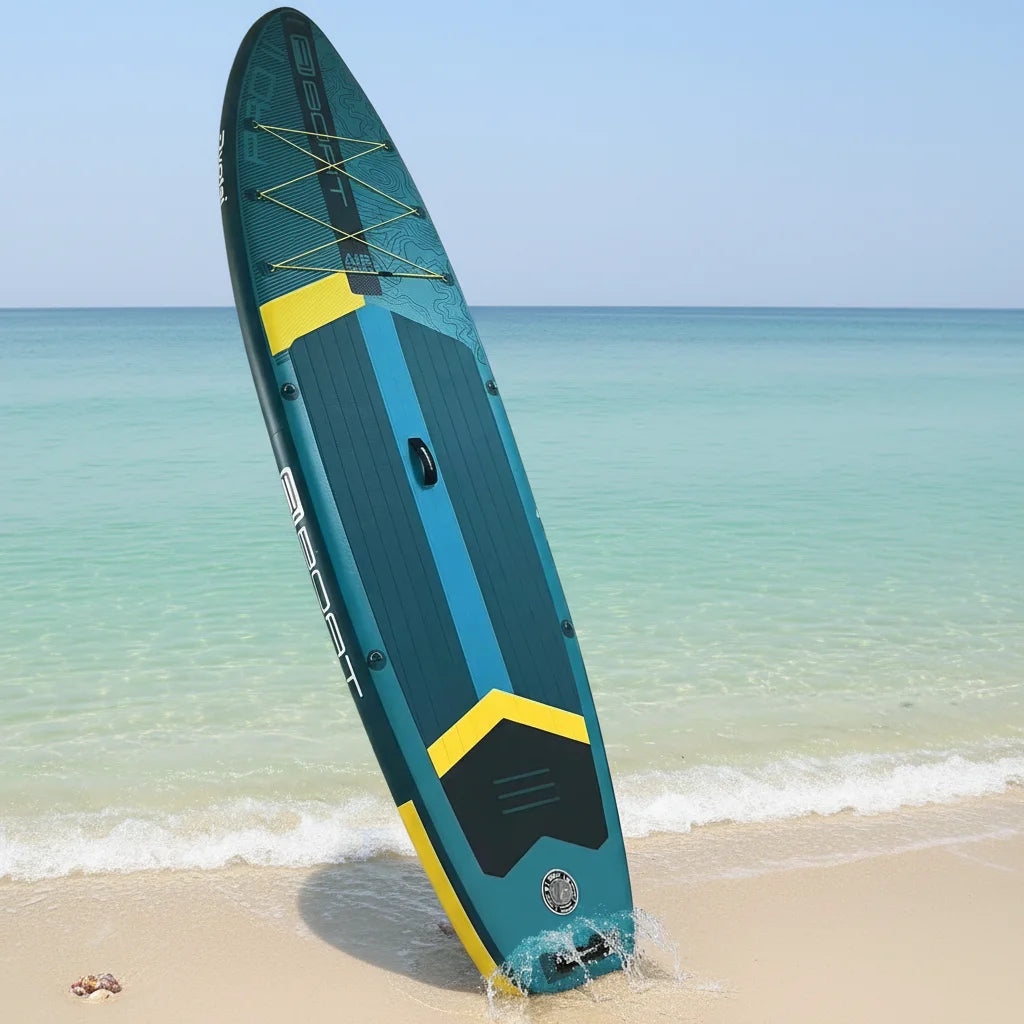 EU Warehouse 12'6"x33"x6'' Drop Stitch Inflatable Stand up Paddle Board Fast Shipping Product sup Paddle Board with Seat