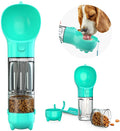 Pet Water Bottle Feeder 3 in 1 Portable Travel Pet Dog Water Bottle Set Portable Pet Water Bottle With Food Container