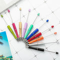 Hot Sale DIY Bead Ball Pen Creative Gift Decorate Pen with 1.0mm Writing Width Fast Shipping Plastic and Metal Material