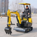 5t Mini Hydraulic Excavator 2ton Mini Excavator Rubber Wheel Excavator